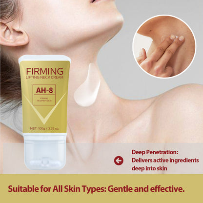 Neck Firming Roller Cream Lifts Dilutes Neck Lines Deeply Nourishes Easily Absorbed Massages and Soothes Neck Skin Care